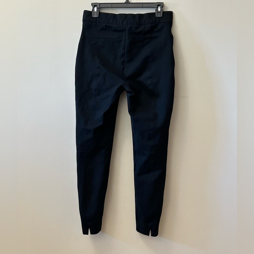 SPANX Ponte Perfect Black Pull-On Ankle Pant Tapered Fit Backseam Women’s Large